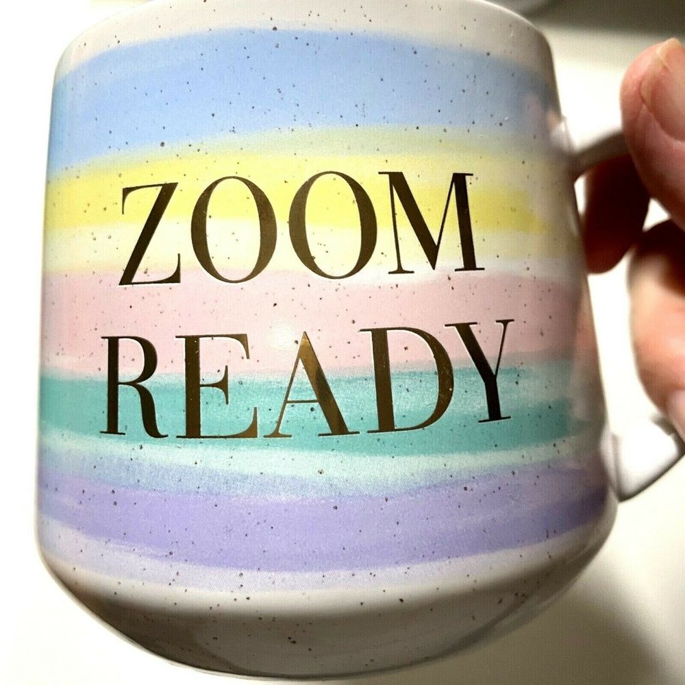 Zoom Ready Coffee Mug Teacher SAHM Work From Home Coffee Mug